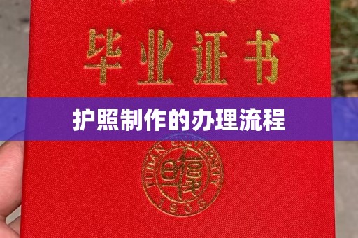 顺庆护照制作的办理流程