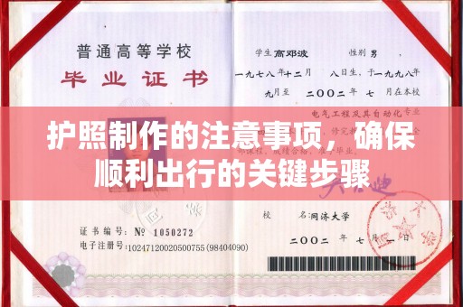 顺庆护照制作的注意事项，确保顺利出行的关键步骤